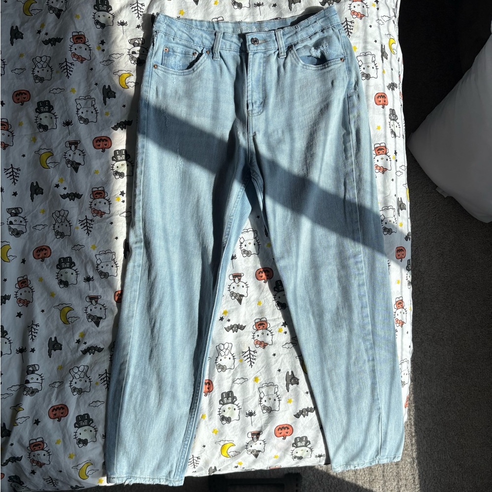 Wild Fable Light Wash Mom Jeans Sz 4